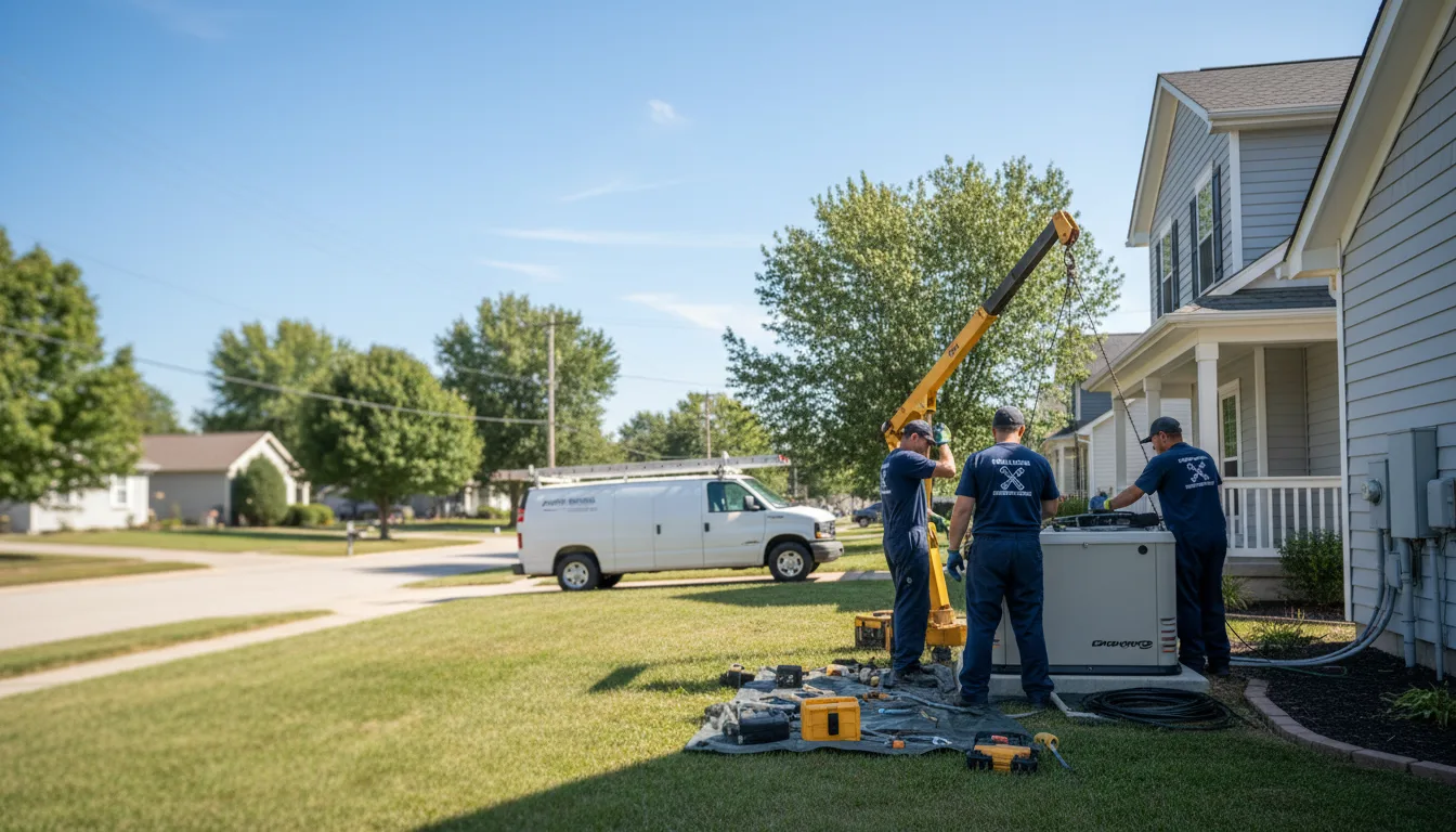 Generator Installation in Grand Chain, IL near me